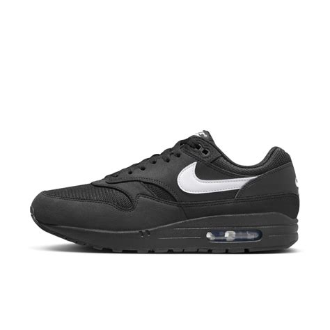 Nike Air Max 1 Black White Swoosh Men's 